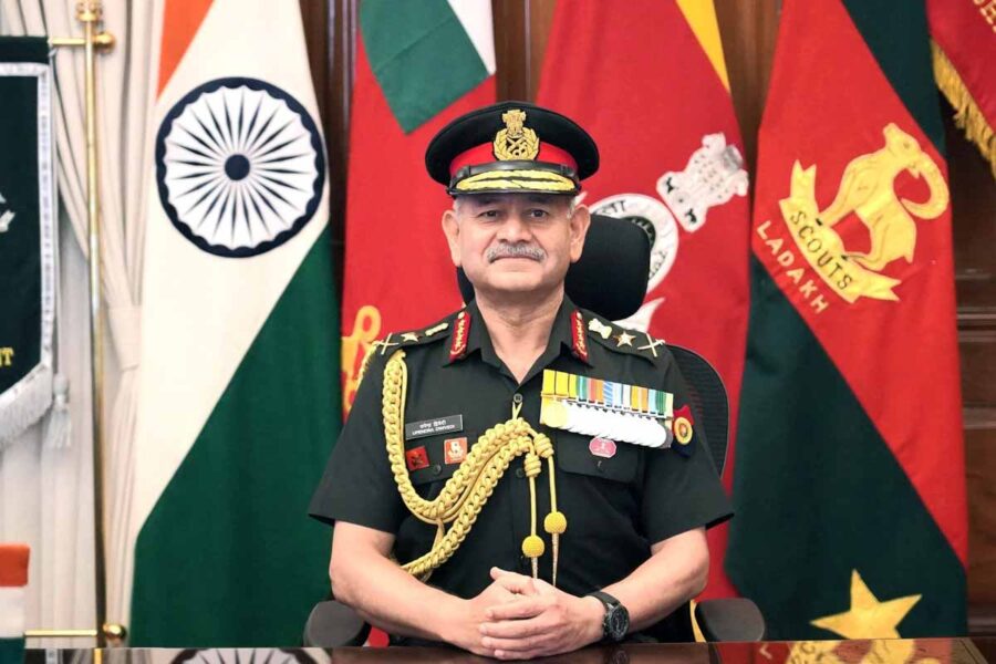 India's new Chief of Army Staff General Upendra Dwivedi.