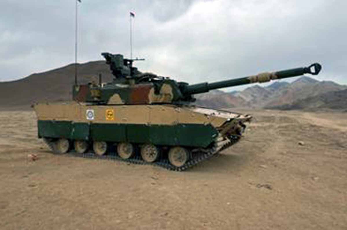 Indian Light Tank Zorawar.