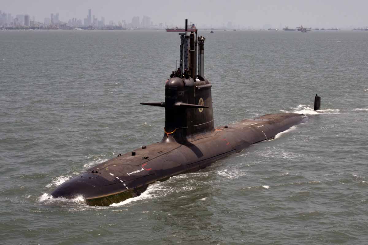 Indian Navy inducts INS Vagsheer Submarine.